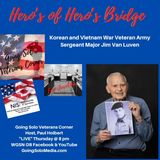 Korean and Vietnam War veteran Army Sergeant Major Jim Van Luven