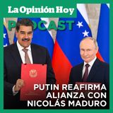 Vladimir Putin envía carta a Nicolás Maduro y reafirma alianza frente a presiones de EE.UU.