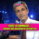 Troupe Rai aggredita a Milano: terrore in diretta