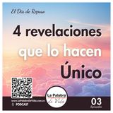 Cuatro revelaciones que hacen único el Día de Reposo - Lección 3