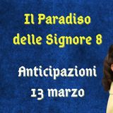 Il Paradiso delle Signore 8, anticipazioni 13 marzo 2024: Vito bacia a sorpresa Maria durante un'intervista