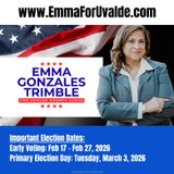 Emma Gonzales Trimble for Uvalde County Judge