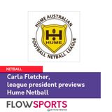 Carla Fletcher talks about Hume netball stuck due to the regional NSW lockdown