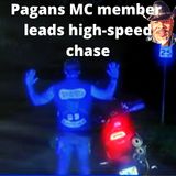 Pagans Motorcycle Club member leads St. Marys officers on high-speed chase, police say