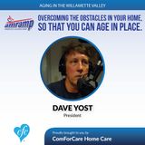 5/2/17: Dave Yost with amramp | Overcoming the obstacles in your home, so that you can Age In Place | Aging In The Willamette Valley