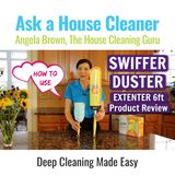 Swiffer Duster 6ft Extender Product Review - See How Deep Cleaning Just Got Easy