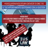 Giovedì, 13 Aprile 2017 #SvegliatiAvvocatura - LIVE