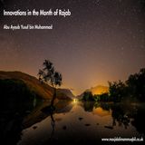 Innovations in the Month of Rajab | Abu Ayoub Yusuf bin Muhammad