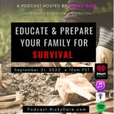 NickyDare Talks How To Educate and Prepare Your Family For Survival