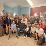 Cena a sorpresa per i 57 anni di karate di Oscar Comparin