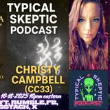 Christy Campbell (CC33): ELECTRA: The Warrior’s Ledger🎙 Typical Skeptic Podcast #2252