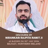 Belfast, Ireland, July 25, 2024: Discourse by Nirankari Rajpita Ji