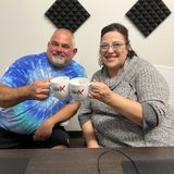 Kosta Fred Bozzuto, Chairperson for the 2022 Cumming Greek Festival & Tina Huck, Executive Director of Family Promise Forsyth Join Hosts Cam