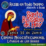 Rosario de hoy LUNES 30 DE JUNIO 2025 🌹 MISTERIOS GOZOSOS. Rosario a la Virgen María.