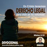 Derecho legal en Cristo