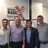Jon Bradway with CapTech, Chris Duncan with Decisely and Rupen Patel with Healthgrades