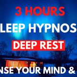 3 HOURS Looped SLEEP HYPNOSIS for Deep Rest - Cleanse your Mind _ Body into sleep