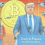 Bitcoin rimbalza a 81.000 dollari Trump mette in pausa i dazi e l’IA mostra i suoi limiti