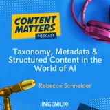 Taxonomy, Metadata, and Structured Content in the World of AI