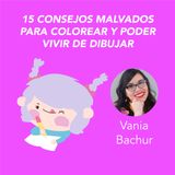 Vania Bachur: 15 consejos malvados para colorear y poder vivir de dibujar