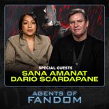Sana Amanat and Dario Scardapane Daredevil: Born Again Season 2 Interview