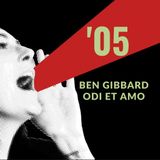 '05 - Ben Gibbard odi et amo