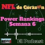 Power ranking semana 6 NFL 2023
