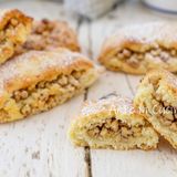 Biscotti morbidi con noci all'arancia