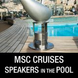 Diffusori acustici da esterno nelle navi da Crociera MSC Divina e Preziosa