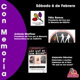 CON MEMORIA - Programa #19 - Foro por la memoria de La Carlota y Huelva y Entrevista con el Historiador Alejandro Sánchez