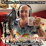 4 Years of the Awakening Show on KindaSound Radio | Awakening with Giles Bryant