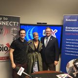 Richard Phillips with J. Mack Robinson College of Business at GSU, Luis E. Ferrer-Labarca with BitCraft and Jeanine McDonald with Suzi Soma