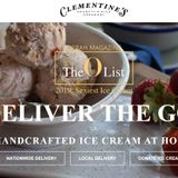 Ice Cream Dreams of Clementine's Naughty & Nice: HERstory & Oprah's list!