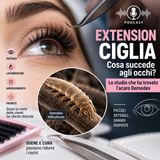 Extension ciglia, cosa succede agli occhi? Lo studio che ha trovato l'acaro Demodex