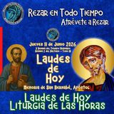 Laudes del día de hoy, Jueves 11 de Junio 2026 ✟ Liturgia de las Horas