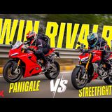 Ducati Panigale V2 S vs Streetfighter V2 S Review Podcast
