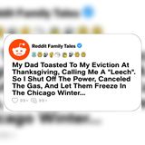 My Dad Toasted My Eviction at Thanksgiving — I Fought Back | Reddit Family…