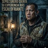 Sepulturero cuenta su experiencia más escalofriante