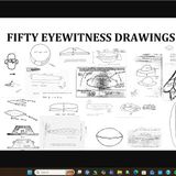 Fifty Eyewitness Drawings of UFOs