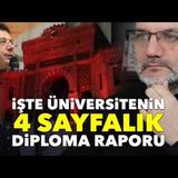 Noktayı koydu İşte üniversitenin 4 sayfalık İmamoğlu raporu..   Tarık Toros   Manşet   14 Mart 2025