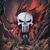 AI Writes: "Hell's Reckoning: Spawn vs. Punisher!"