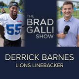 INTERVIEW: Lions LB Derrick Barnes on blossoming as late bloomer, iconic interception, wanting more