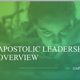 Apostles vs. Apostolic