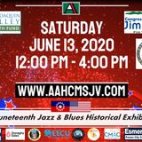 African-American Museum Juneteenth Jazz Blues Day 1-Pt 1-June 13-2020 (Central California)