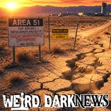 Seventeen Earthquakes Strike Near Area 51 Within 24 Hours | #WeirdDarkNEWS