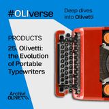 OLIverse - 25 - PRODUCTS - Olivetti: the Evolution of Portable Typewriters