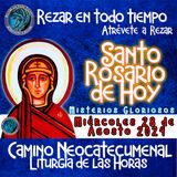 SANTO ROSARIO DE HOY, MIERCOLES 28 DE AGOSTO 2024 💖MISTERIOS GLORIOSOS💖ROSARIO POR LA PAZ DEL MUNDO