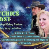 TWO PSYCHICS PODCAST Ep 69 Cryptids & CRYPTOZOOLOGISTS TEAM David Eller & Janice Nolan