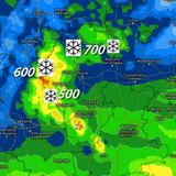 Previsioni 23-25 dicembre: neve fino a quote di alta collina