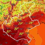 Previsioni 19-21 settembre: weekend dal sapore estivo con punte di 30 gradi